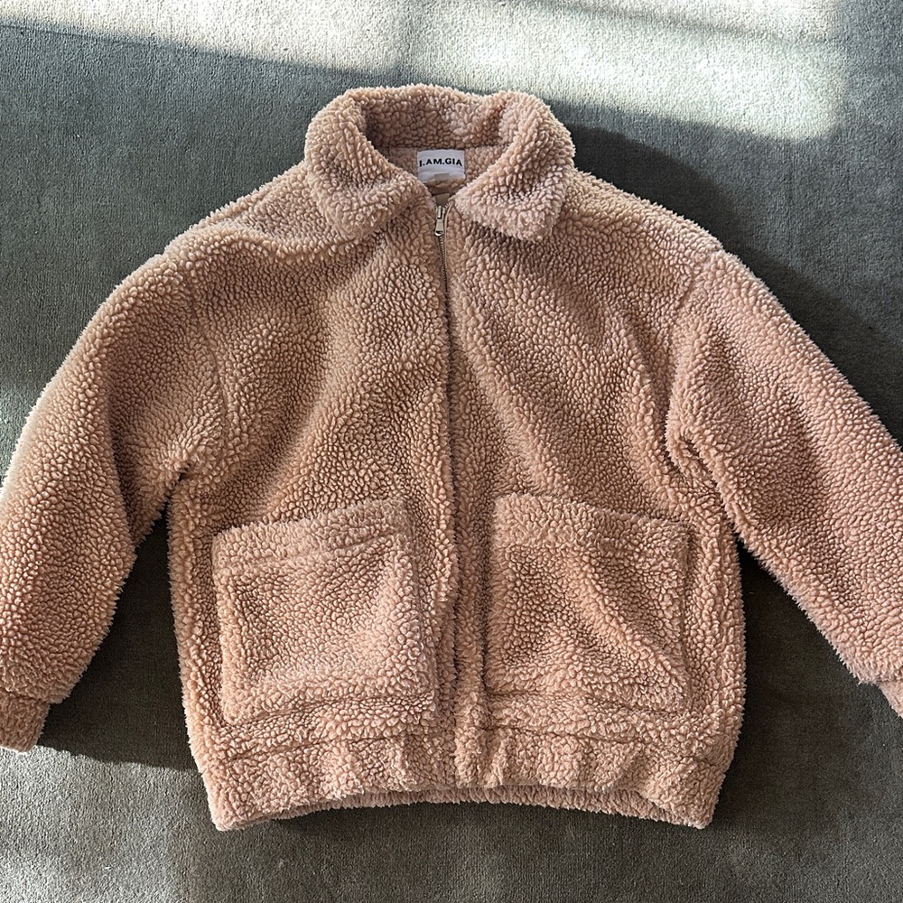 I.AM.GIA Pixie Beige Sherpa Coat